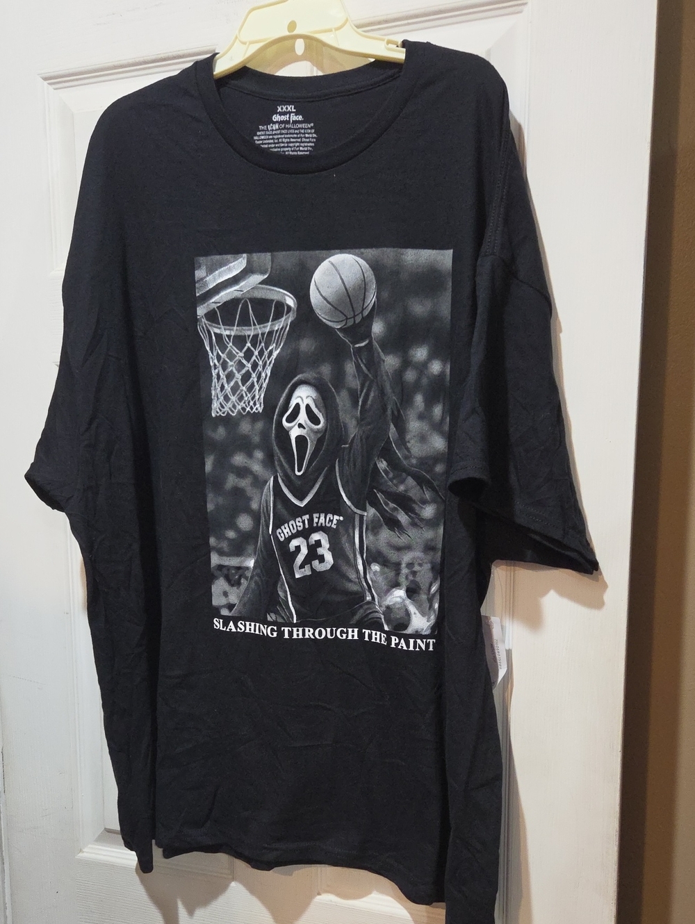 GHOST FACE BASKETBALL TSHIRT